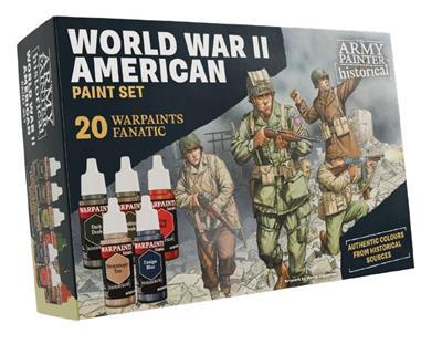[WP8082] The Army Painter - Warpaints Historical WWII American Paint Set