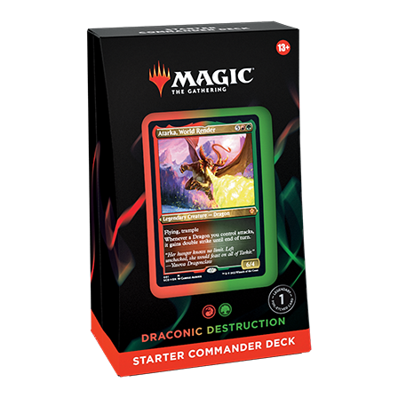 [MTGDraconicDestruction] Starter Commander Deck - Draconic Destruction