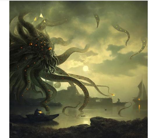 [AF-WSK-082] Dice Tray Dark Shoggoth