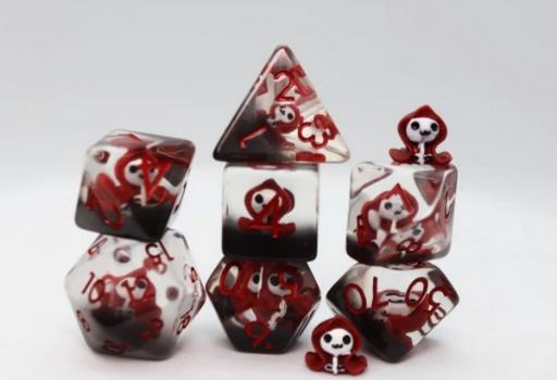 [FBG2604] Red Reaper RPG Dice Set (7)