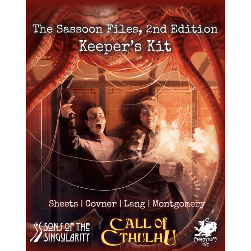 [SOS-SF-SET] Call of Cthulhu RPG The Sassoon Files Keepers Kit