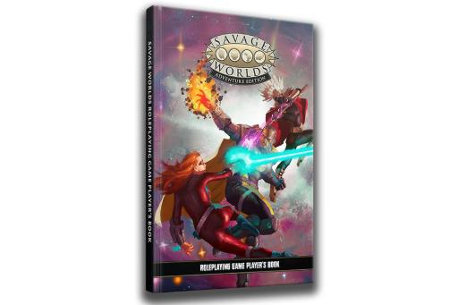 [S2P10031A] Savage Worlds Adventure Edition Player's Book Cover A