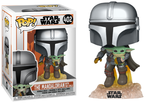 [191186] Funko Pop! THE MANDALORIAN - Mando Flying w/ Jet Pack