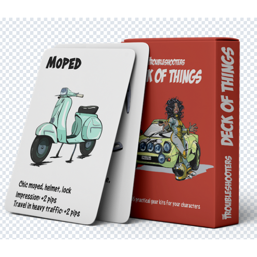 [MUH052329] The Troubleshooters Equipment Cards