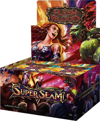 [FAB2513-EN] Flesh &amp; Blood TCG - Super Slam Booster Display (24 Packs)