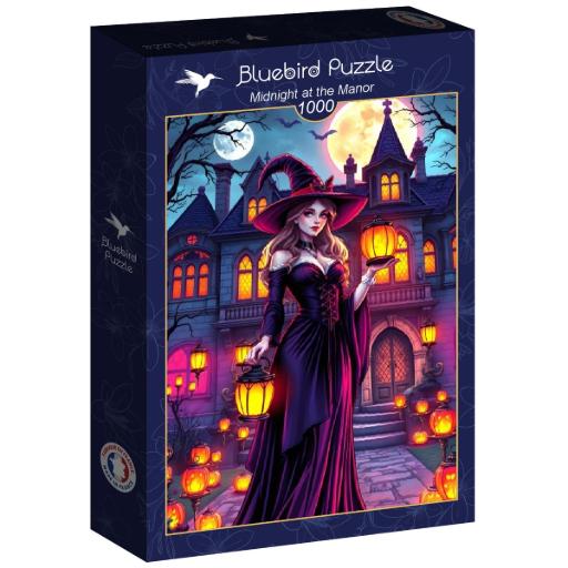 [Bluebird-Puzzle-F-91063] Midnight at the Manor (1000pc)
